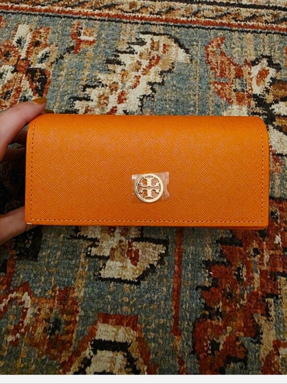 Tory Burch Glasses Case With Authentic Cloth, NWOT